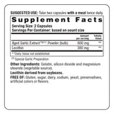 Kyolic Aged Garlic Extract Cholesterol Formula 104-200 capsules-N101 Nutrition