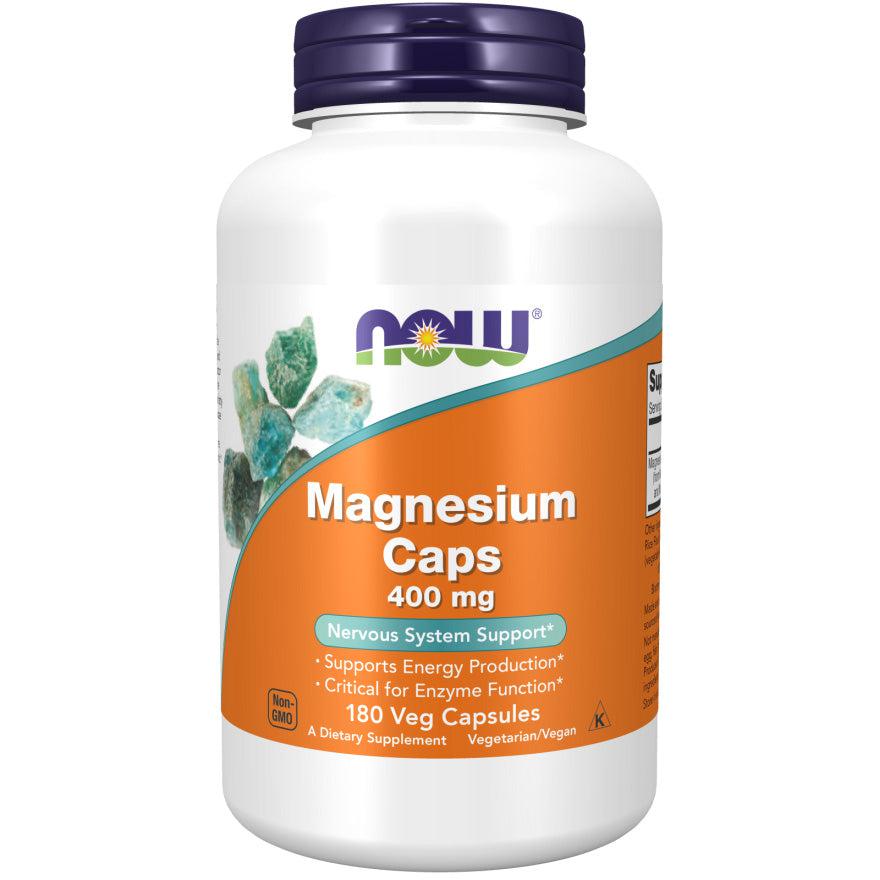 Slaapzaal Diversiteit dwaas NOW Magnesium Caps 400 mg – N101 Nutrition