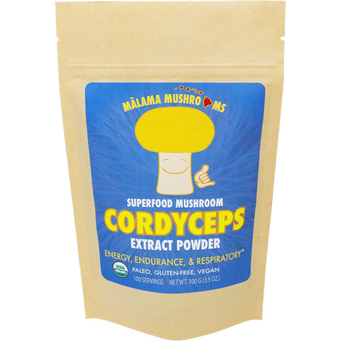 Malama Mushrooms Cordyceps Extract Powder