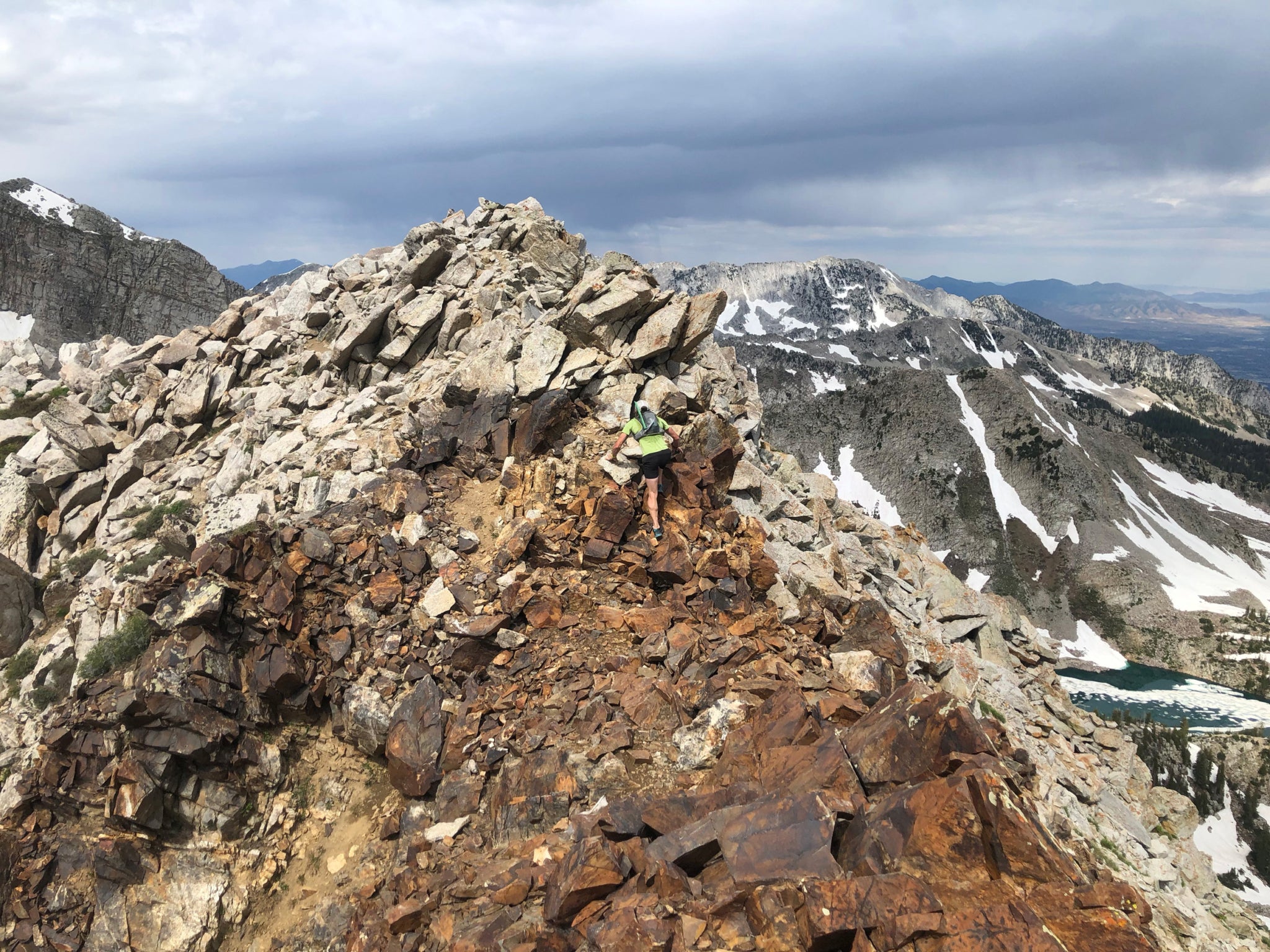 Prior to setting out on this linkup, Luke Nelson spent time on every section. He repeated several of them just to make sure that he would be comfortable moving through the technical terrain alone – and possibly in the dark.