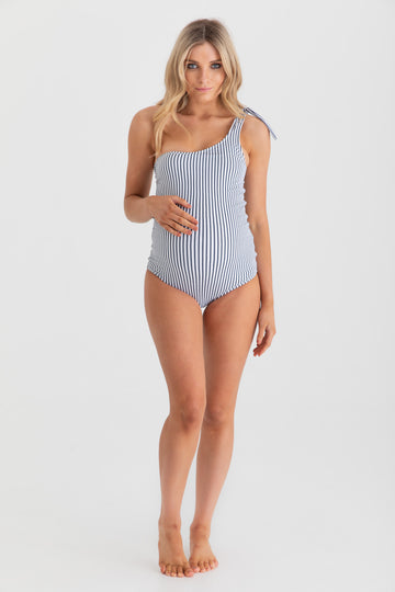 Green Plus Size Pregnancy One Piece Maternity Swimsuit – BelaWave
