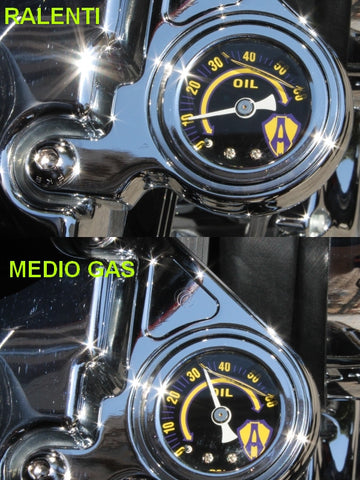 What is the oil pressure of Harley Davidson engine?