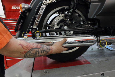 tutorial cambio escapes harley-davidson