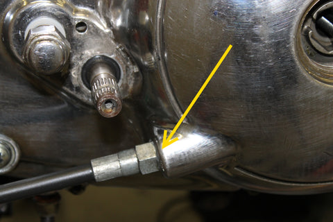 problem leak cable clutch sportster fixed