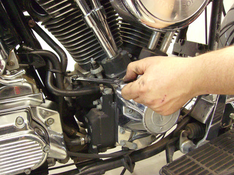 Harley motor assembly