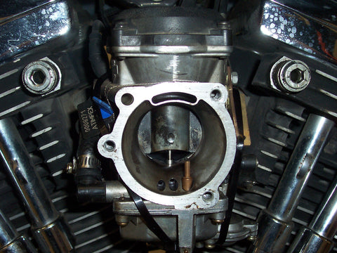Reparatie harley-davidson carburateur loop van mechanica on line