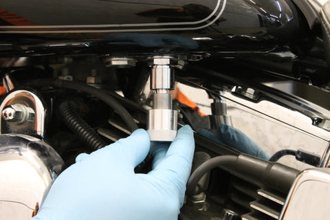 comment réparer la prise d'injection de réservoir de carburant harley-davidson