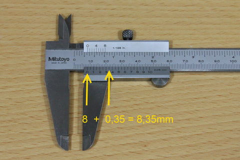 tutorial como se usa el pie de rey o calibre vernier