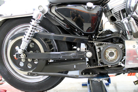 Wie man den Harley-Davidson Sportster-Getriebegurt spannt