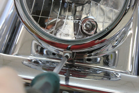 dismount optic harley-davidson headlamp