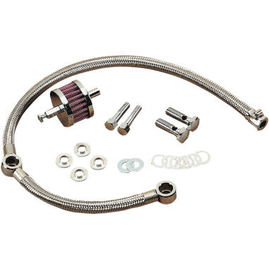 harley oil breather kit