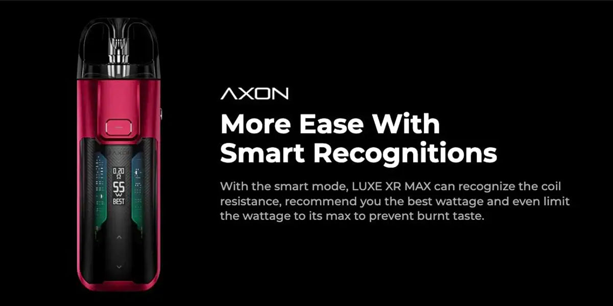 The Vaporesso AXON chips smart recognition technology description