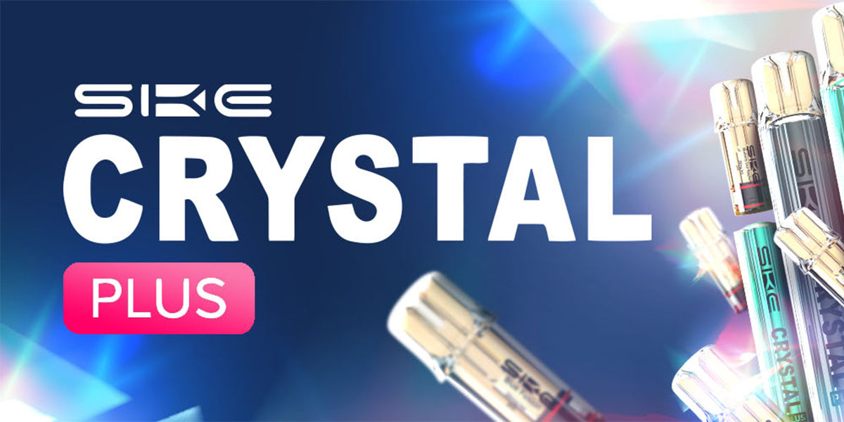 SKE crystal plus pre-filled pod banner