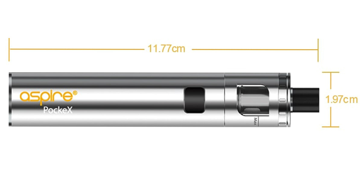 aspire pockex dimensions