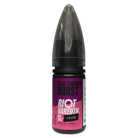 riot bar edtn 10ml nic salt blue cherry burst