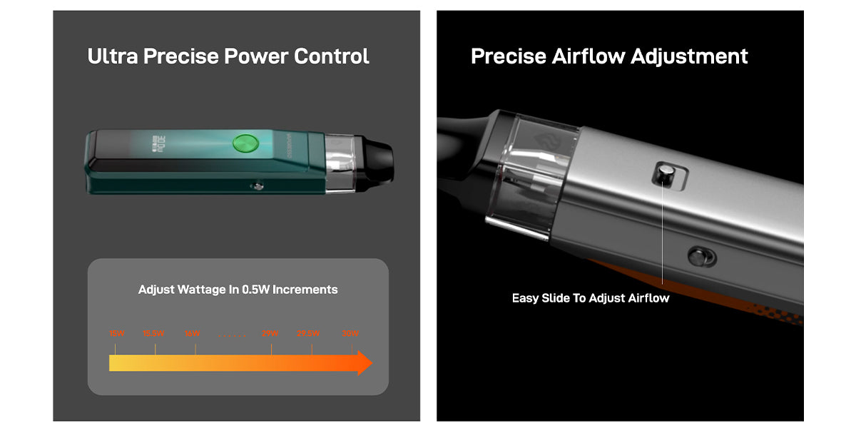 xros pro pod kit by vaporesso side lock specs