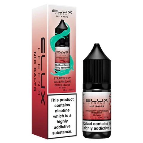 elux legend 10ml nic salt strawberry watermelon bubblegum