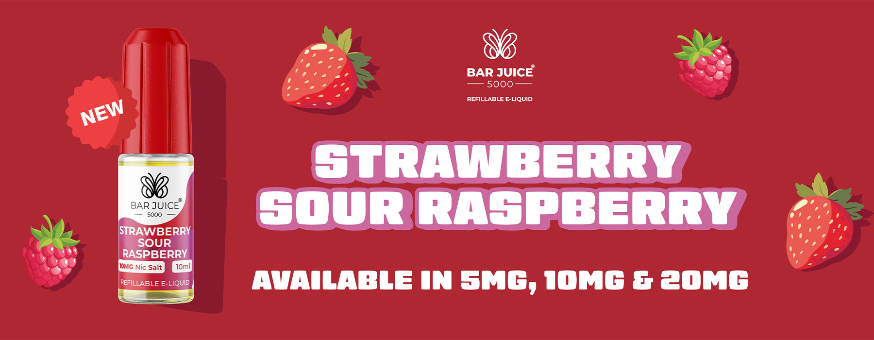 bar juice 5000 strawberry sour raspberry