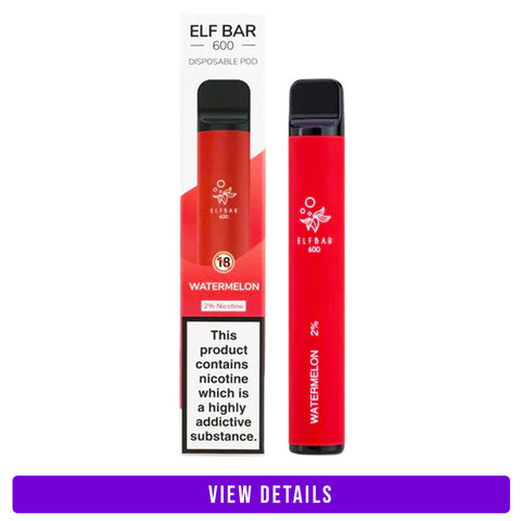 watermelon disposable vape by elf bar