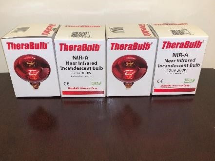 250 or 300 watt TheraBulb product