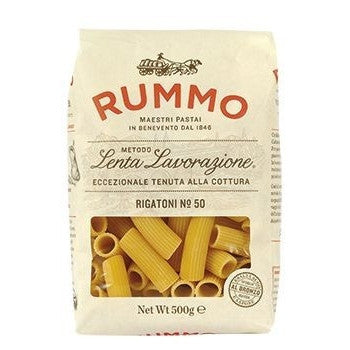 RUMMO PASTA GR 500 RIGATONI N 50 – myDelibox