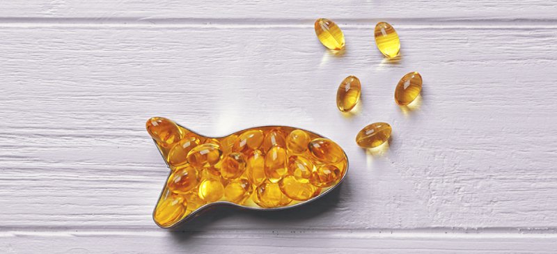 Cod Liver Oil Forma de pescado