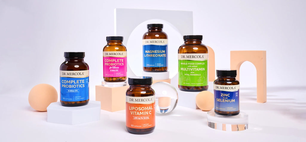 Dr Mercola Vitamins Range