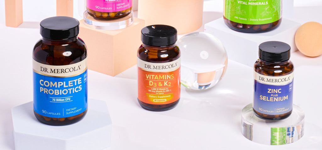 Dr Mercola Vitamins Range