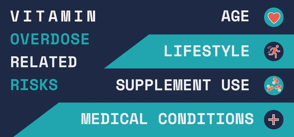 ¿quién está en riesgo de sufrir una sobredosis de vitaminas?