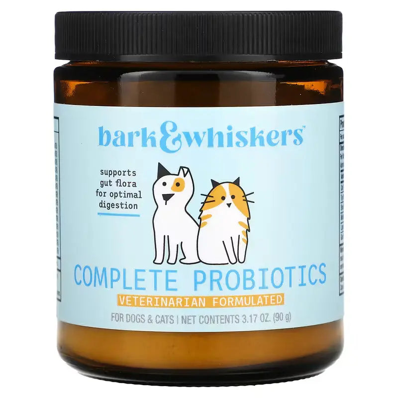 Dr Mercola Bark & Whiskers Complete Probiotics for Pets 