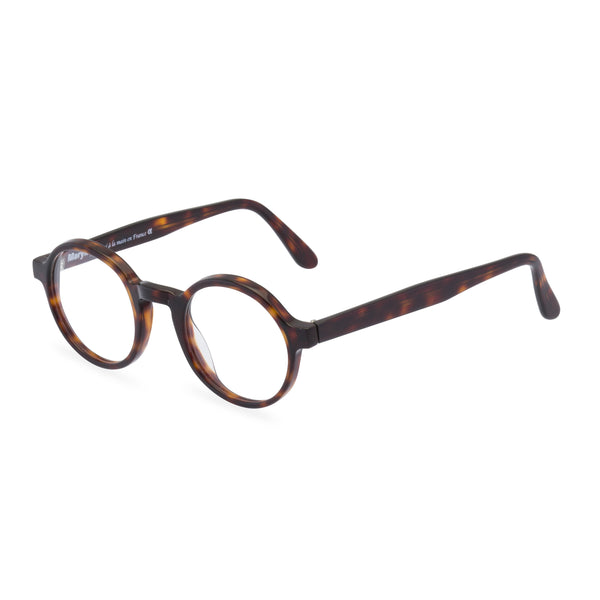 Freud, 30s vintage style round acetate glasses | Dark Amber ...