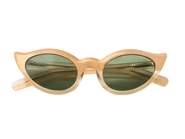 Frida Kahlo style gold cat eye sunglasses | Prescription frames ...