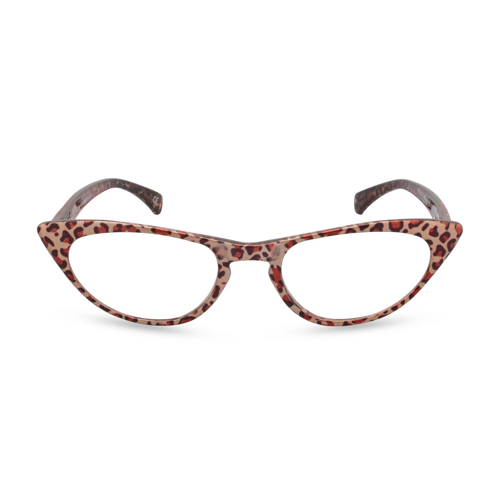 Peggy Cat Eye Glasses - Bronze Leopard – Retropeepers Ltd