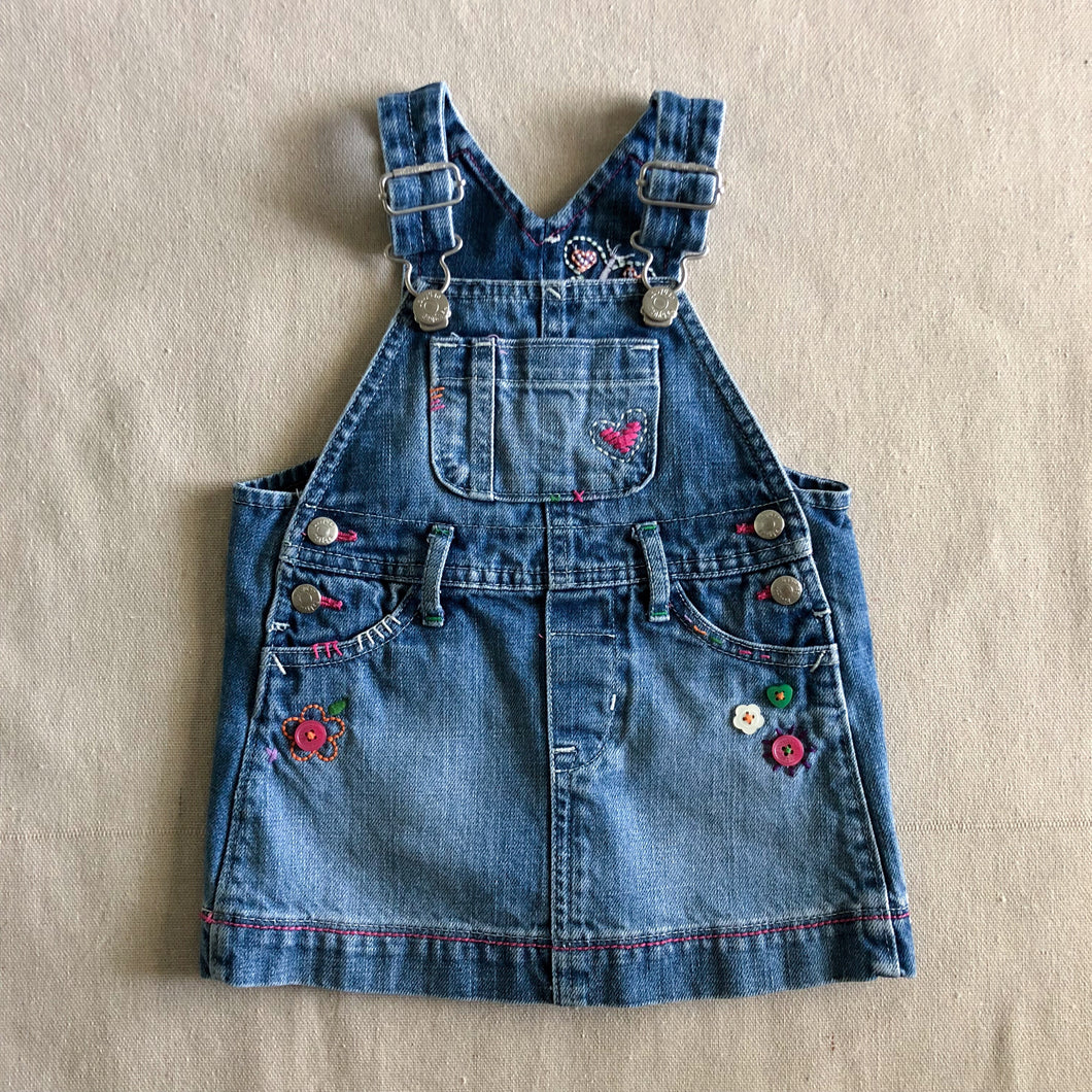 gap pinafore dress