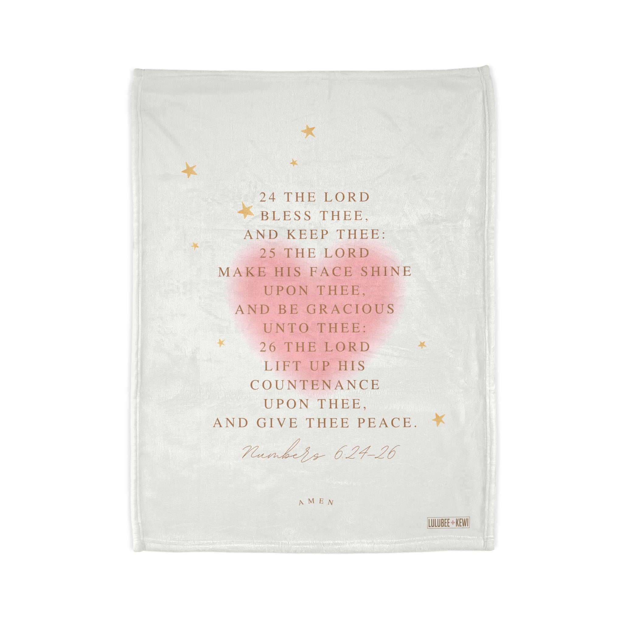Blanket, The Minky Scripture Collection Numbers 6:24-27