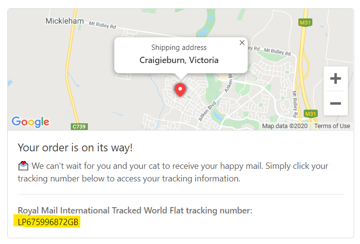 How to track your order