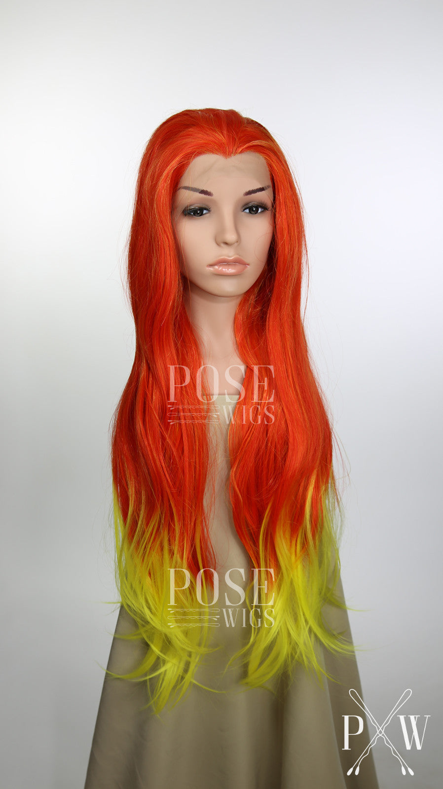 yellow ombre wig