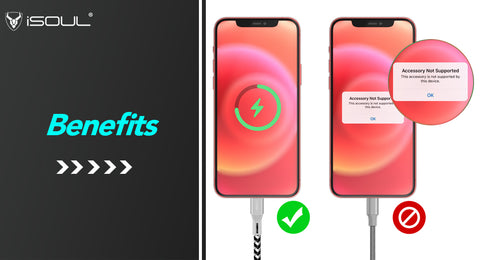 Lightning iPhone charging cable