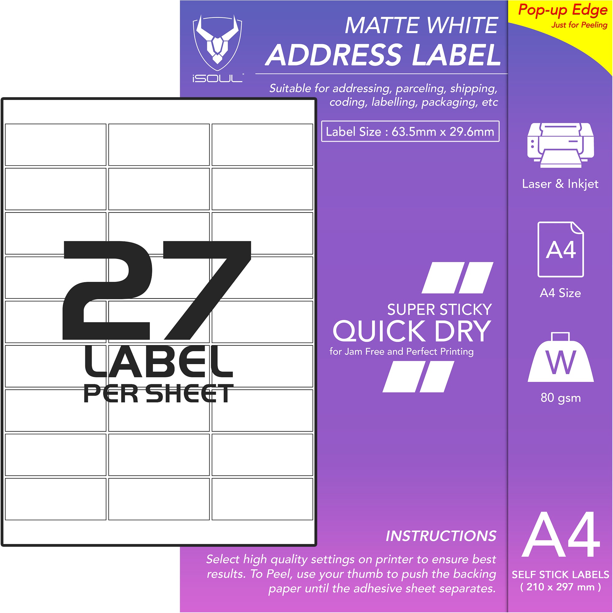 address-printer-labels-27-labels-per-sheet-64mm-x-30mm-isoul