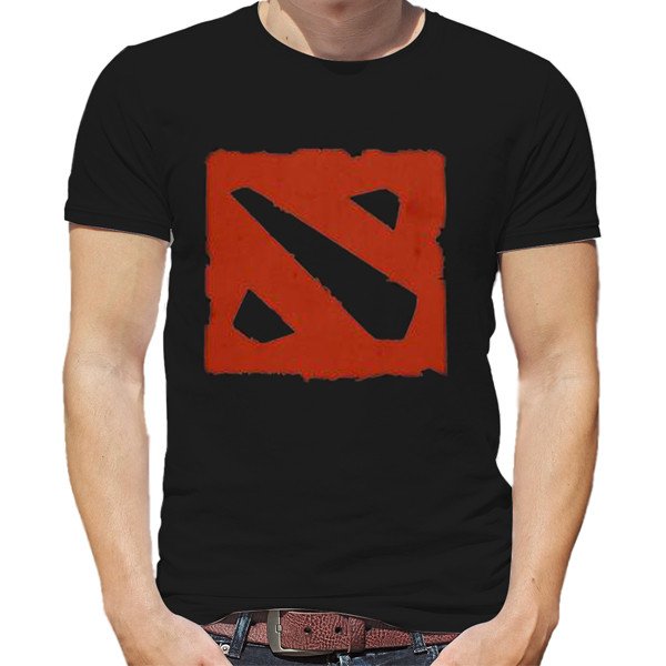 Dota 2 Logo T Shirt Black