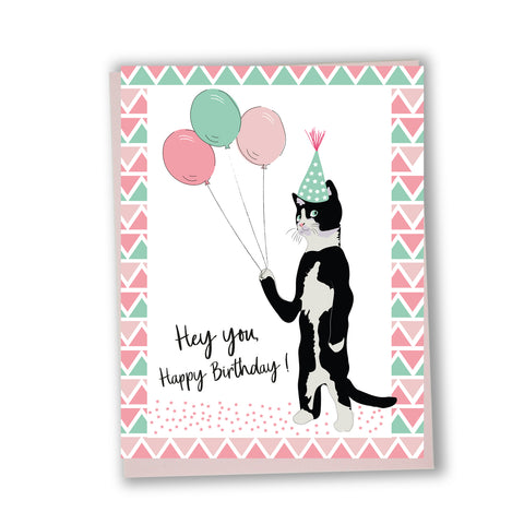 Carte Chacree Bonne Fete Chat Drole Original Anniversaire Enfant Lili Graffiti