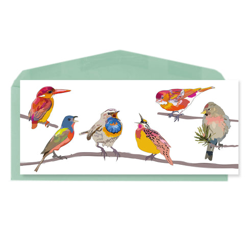 Carte Occasion Anniversaire Oiseaux Arbre Couleur Lili Graffiti