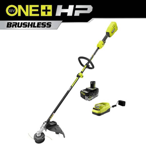 ONE+ HP 18V Brushless 15 in. Attachment Capable String Trimmer with 6.0 Ah Battery and Charger (P20220VNM)