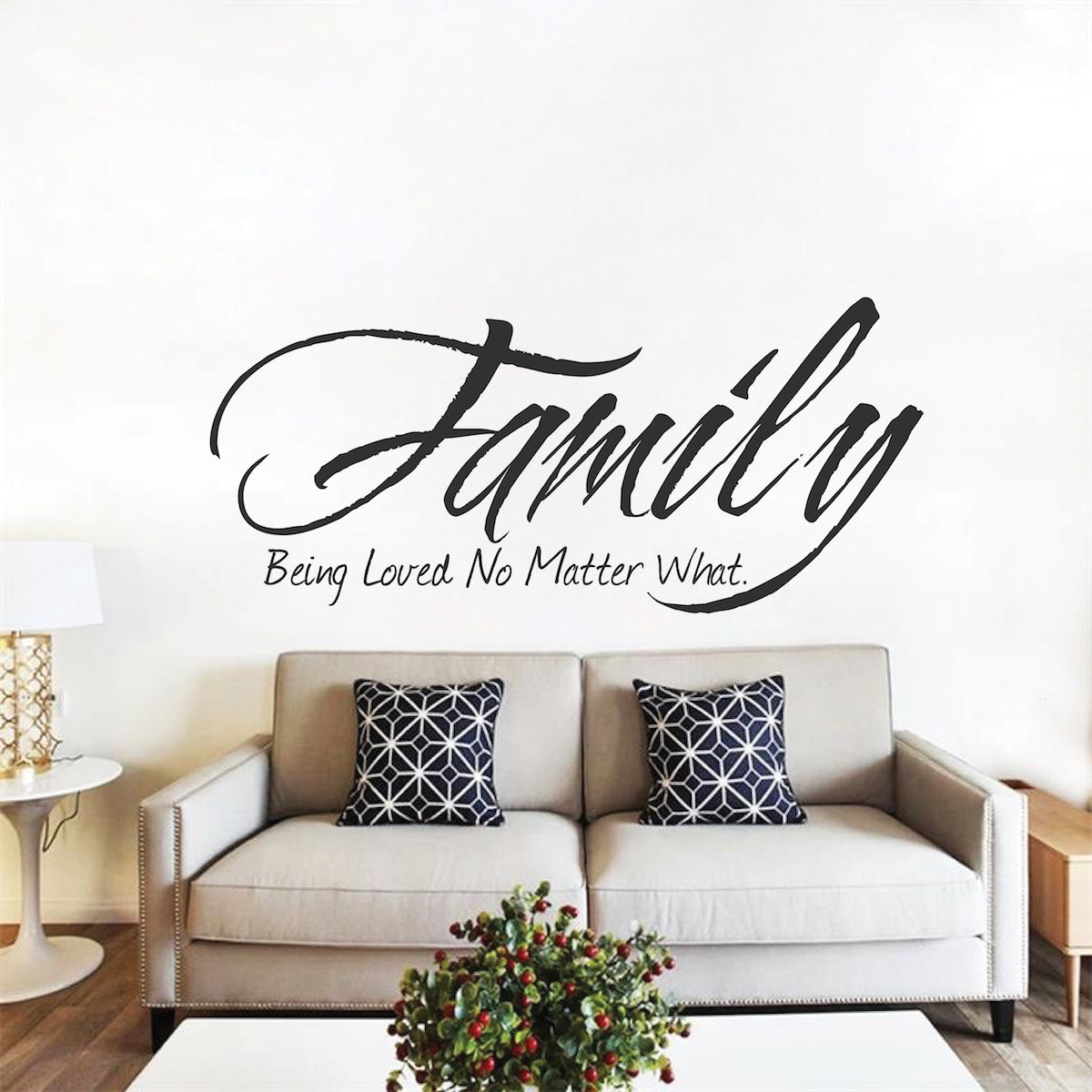 Family Love Decor Living Room Sticker Thanksgiving Ideas Office Wall ...