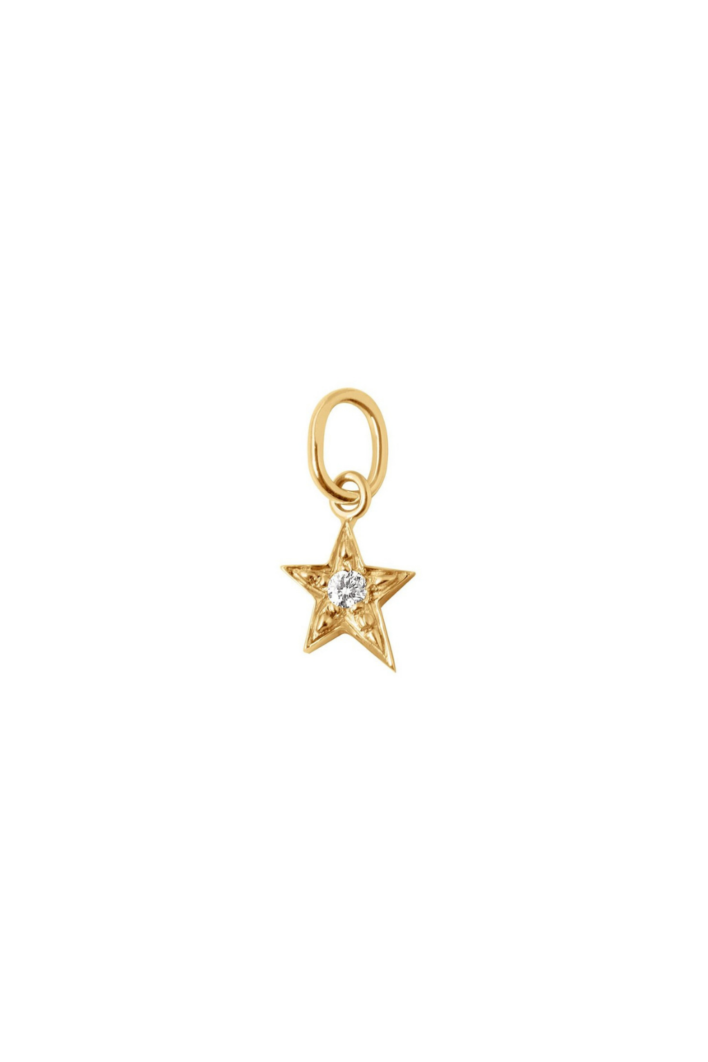 Star Yellow Gold Star Diamond Pendant