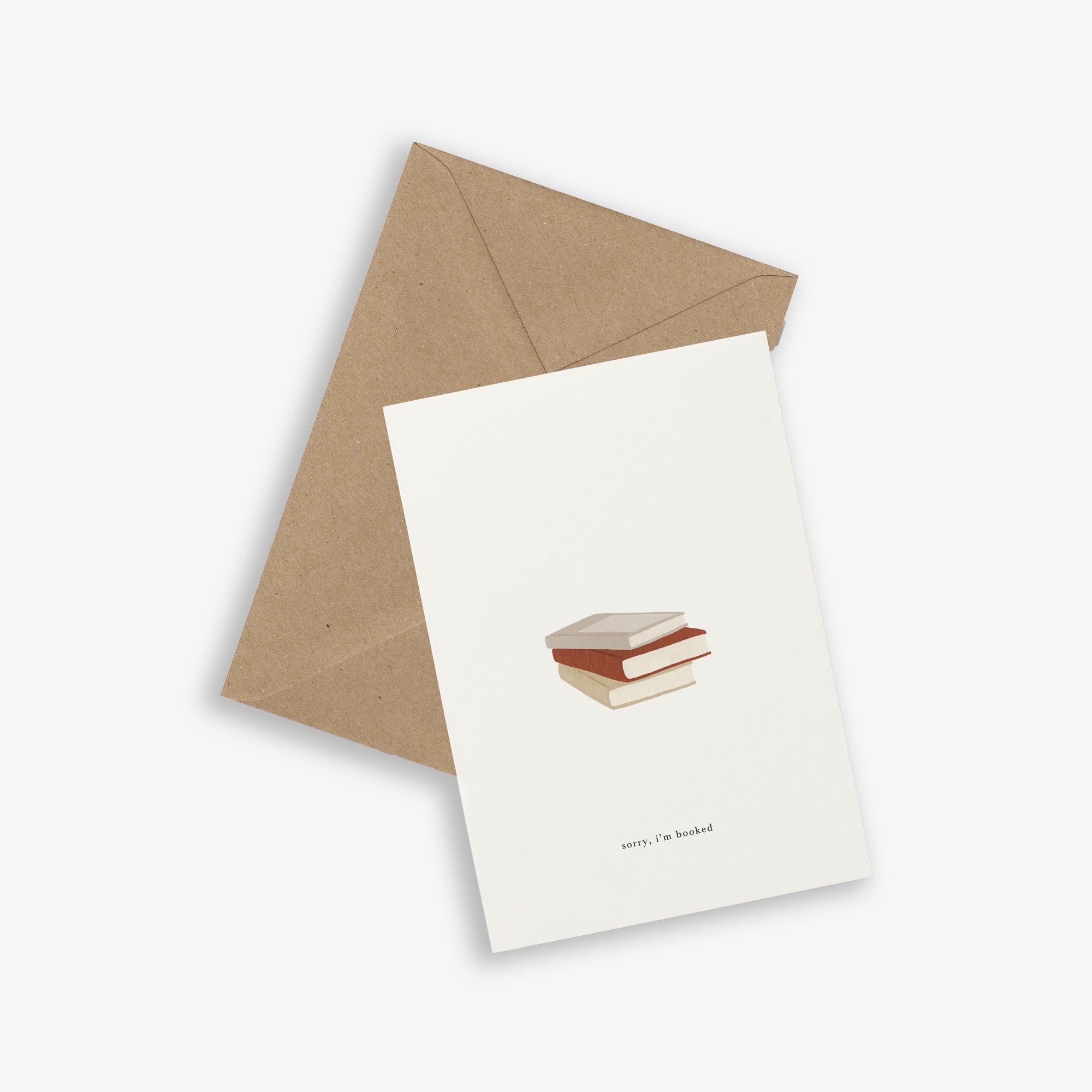 GREETING CARD / BOOK STACK - KARTOTEK COPENHAGEN – Kartotek Copenhagen