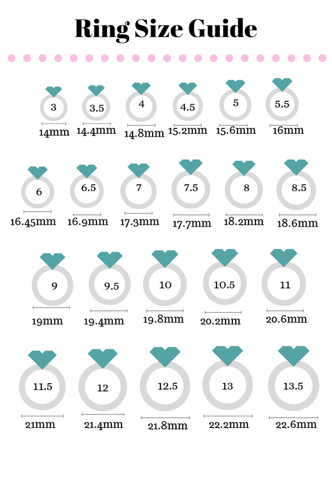 TVSN - Size charts