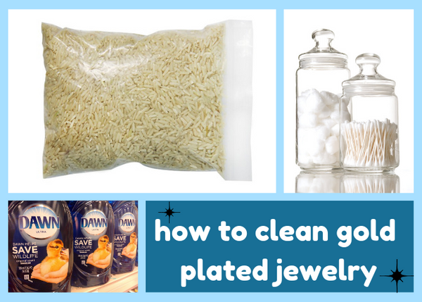 how to clean gold plated jewelry