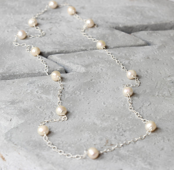pearl necklace le perle