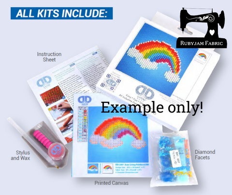 Diamond Dotz Kit Contents